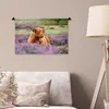 MuchoWow® Wandteppich Wandbehang Schottisches Hochlandrind Produktbild-Vorschau 5