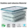 BigDean Eiswürfelform mit Deckel & Zubehör für bis zu 66 Produktbild-Vorschau 2