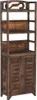vidaXL Gablota ciemnobrązowa 46x24x140 cm lite drewno Podgląd zdjęcia produktu 1