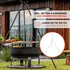 CookKing 111001 Barbecue pivotant 180cm - Grille de cuisson Voir les images du produit 5