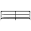 vidaXL TV-Schrank Grau Sonoma 160x30x50 cm Holzwerkstoff Produktbild-Vorschau 5
