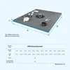 doporro Duschelement Befliesbar mit Gefälle 100x100x4cm in Produktbild-Vorschau 8