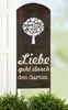 Gilde Gartenstecker mit Weisheit und Herzbaum "Liebe geht Produktbild-Vorschau 2