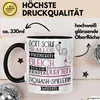 Squash-Spielerin Geschenk Becher Tasse Gott Schuf Alle Produktbild-Vorschau 3