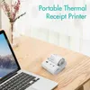 Prenosná 2-palcová mini termálna tlačiareň s USB a Náhľad obrázku produktu 4