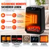 Radiateur électrique céramique PTC, portable, 1000W, avec Voir les images du produit 2
