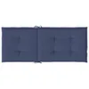 vidaXL Cuscini per schienale alto 6 pezzi. Tessuto blu navy Anteprima dell’immagine prodotto 7