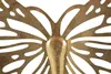 Mauro Ferretti Wanddeko Schmetterling 43x2x35 cm goldfarben Produktbild-Vorschau 4