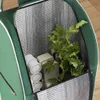 vidaXL Nákupný vozík Zelený 39,5 x 33 x 93 cm Oxfordská Náhľad obrázku produktu 4