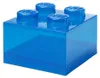 LEGO® Aufbewahrungsstein 4er transparent blau Produktbild-Vorschau 5