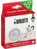 Bialetti Ricambi 3 Ersatz- dichtungen +1 Filter 1 Tasse Anteprima dell’immagine prodotto 1