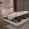 INONEFT Boxspringbett 140x200 cm mit LED und USB-Ladegerät, Produktbild-Vorschau 12