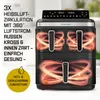 GOURMETmaxx Heißluft-Fritteuse 3000W LB8 schwarz/Edelstahl Produktbild-Vorschau 8