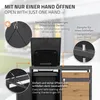 ML-Design Mülltonnenbox 4er für 4 Tonnen 240L 264x80x120 cm Produktbild-Vorschau 4