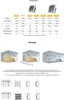 A collage showing product variants, a specification table, installation diagrams, and product dimensions. Produktbild-Vorschau