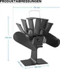 Ventilátor na kachle Wiltec s 2 lopatkami 70 až 350 °C, Náhľad obrázku produktu 8