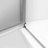 EMKE Duschkabine 75x75x185cm Eckeinstieg Falttür Schwingtür Produktbild-Vorschau 7