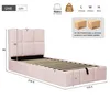 Lit rembourré simple pour enfant 90 x 200 cm, lit Voir les images du produit 4