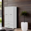Schrank FAUSKE - 2 Schubladen - Weiß - Breite 69 cm, Höhe Produktbild-Vorschau 8