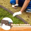 LZQ Rasenkante Metall 106x16 cm – 10 Stück (10 m), Flexibel Produktbild-Vorschau 5