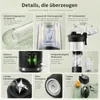 650ml Mini-Mixer, frischer Saft, Tragbarer Mixer mit USB, Produktbild-Vorschau 7
