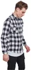Urban Classics - CHECKED FLANELL chemise noir / blanc - XL Voir les images du produit 9