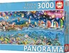 EDUCA Panoramapuzzle Life 3000 dlks Produktbild-Vorschau 3