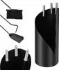 Fiqops set camino 4 pezzi accessori camino - design Anteprima dell’immagine prodotto 8