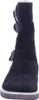 A black boot is shown from the front on a white background. Produktbild-Vorschau