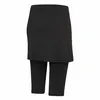 BLACK CREVICE - Damen Sport Leggings mit Rock | Farbe: Produktbild-Vorschau 2
