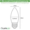 LUMILED B35 E27 LED Lampe 5W (ersetzt 40W), 470 Lumen, Produktbild-Vorschau 6