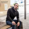 Basisstoff Kapuzenfreund Herren Pullover Schwarz Gr. XXL Produktbild-Vorschau 4
