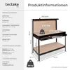 stół warsztatowy tectake® 120 x 60 x 156 cm, plastikowe Podgląd zdjęcia produktu 6