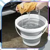 Składane wiadro 10l kompaktowe wiadro silikonowe Podgląd zdjęcia produktu 4