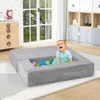 COSTWAY Modułowa sofa dla dzieci, piankowa sofa do zabawy Podgląd zdjęcia produktu 2