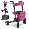 Juskys Rollator Vital faltbar, leicht, höhenverstellbar - Produktbild-Vorschau 1