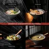 A collage of four different bowls of food, showcasing different uses for the bowls. Produktbild-Vorschau
