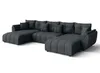 AX LIVING Couch U Form mit Schlaffunktion Antalya 382 cm Produktbild-Vorschau 4