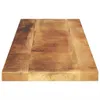 vidaXL Piano da tavolo 100x20x2,5 cm Rettangolare Legno Anteprima dell’immagine prodotto 1