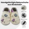YALION® Baby Krabbelschuhe aus Echtleder, weiche Produktbild-Vorschau 3