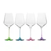 KROSNO Avant-Garde Deco Bunte Weingläser 4er-Set 450 ml – Produktbild-Vorschau 2