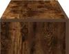 A close-up view of a wooden shelf with a rustic finish. Náhľad obrázku produktu