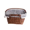 Fahrradkorb in Dunkelbraun 46x34 H23/28 cm Produktbild-Vorschau 5