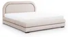 Exklusive Beige Schlafzimmer Garnitur Doppelbett Polster Produktbild-Vorschau 2