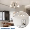 ZMH LED Deckenstrahler 3 Flammig Deckenleuchte Modern GU10 Produktbild-Vorschau 5