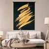 MuchoWow® Wandteppich Wandbehang Gold - Farbe - Streifen - Produktbild-Vorschau 5