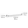 WENKO Handtuch Badetuch Halter Edelstahl Stange Ablage Produktbild-Vorschau 4