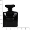 HD Collection Vase Parfumfles Schwarz 20x9x30cm Produktbild-Vorschau 5