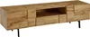 WOHNLING Lowboard Holz Eiche-Nachbildung 160x46x43 cm Produktbild-Vorschau 1