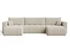 GrainGold Ecksofa U-Form Neva - Ecksofa mit Schlaffunktion, Produktbild-Vorschau 5